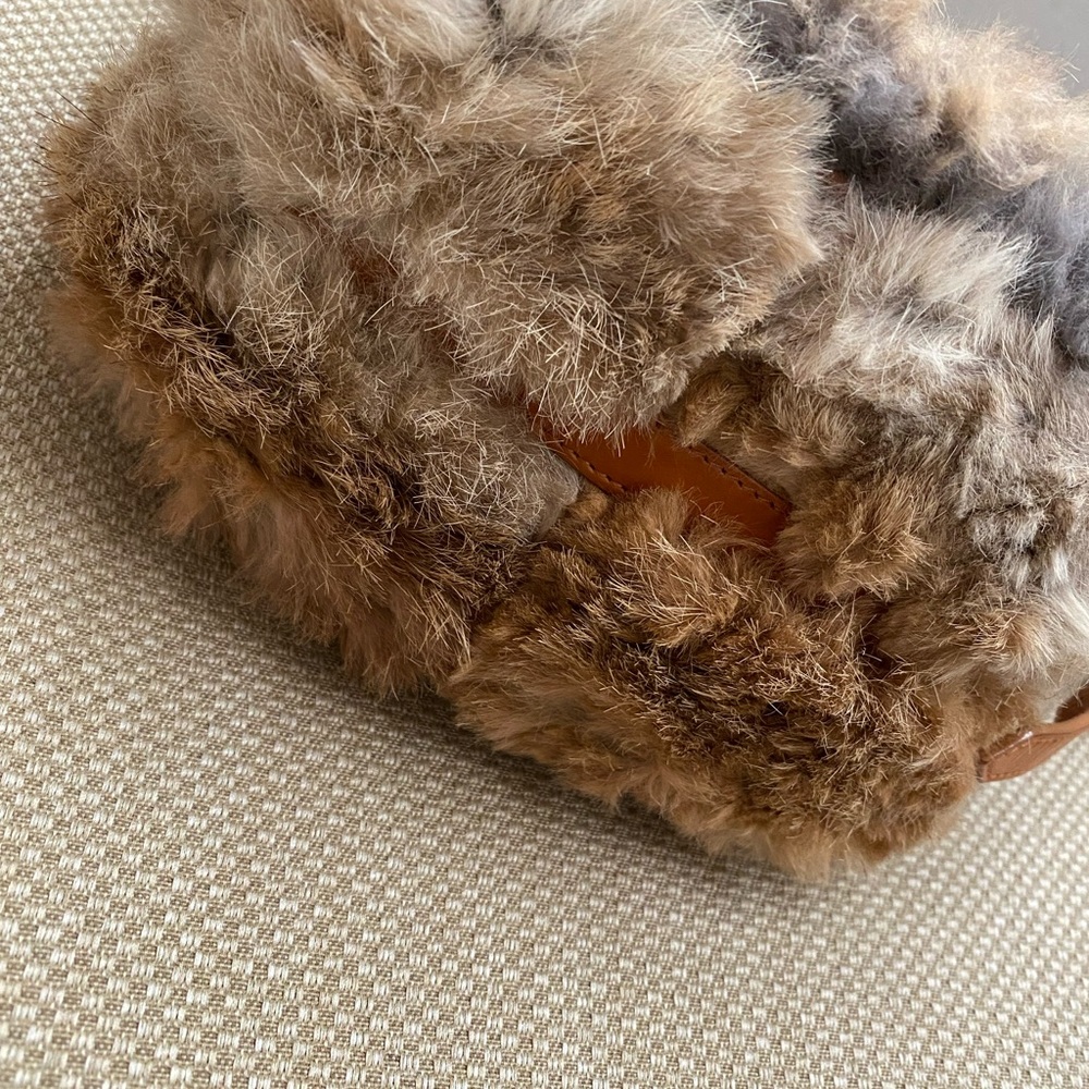 Dior Tan and Brown Fur Crossbody Bag - Picture 5 of 9